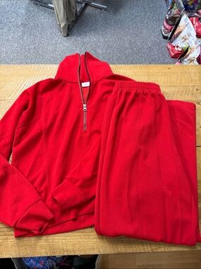 Pink Lily Sweat set